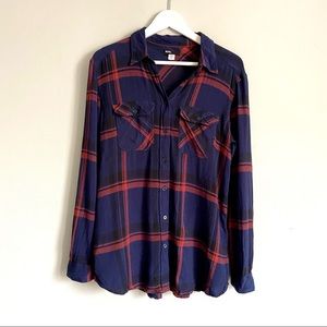 BDG Plaid Button Down Shirt